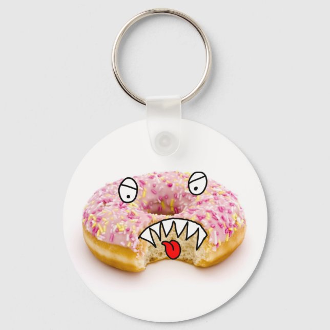 doughtnut monster key chain (Front)