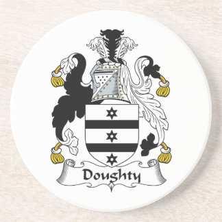 Doughty Family Crest Coaster