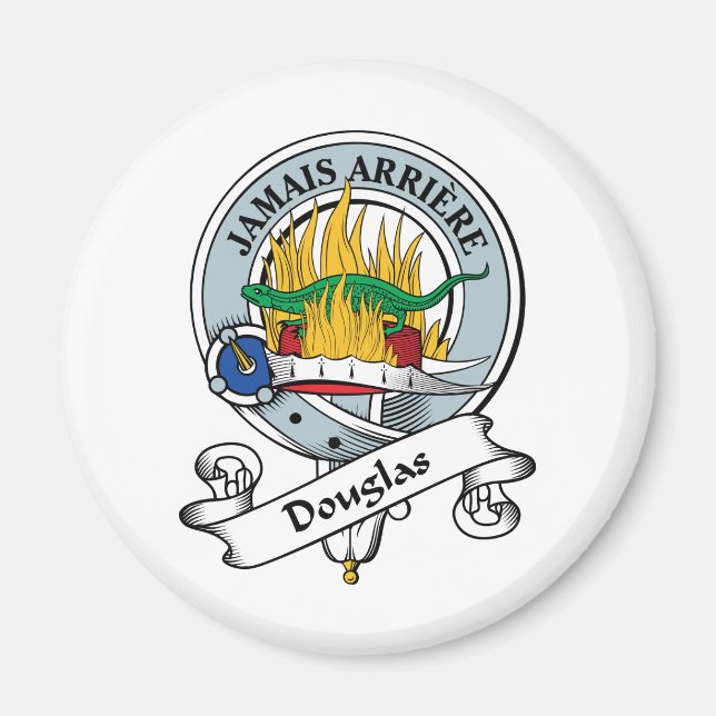 Douglas Clan Badge Magnet (Front)
