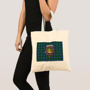 Douglas Clan Badge Tartan Tote