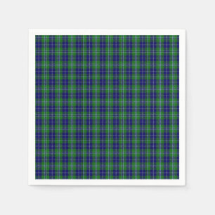 Douglas Clan Tartan Plaid Paper Napkins