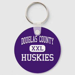 Douglas County - Huskies - High - Castle Rock Key Ring