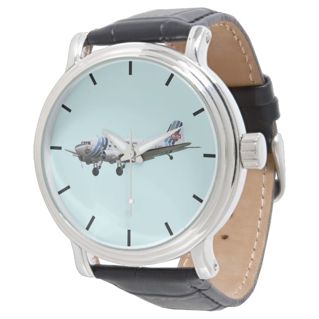 Douglas Dakota DC3 G-AMSV dash dial markings Watch (Angled)