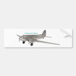 Douglas DC3 Dakota Bumper Sticker