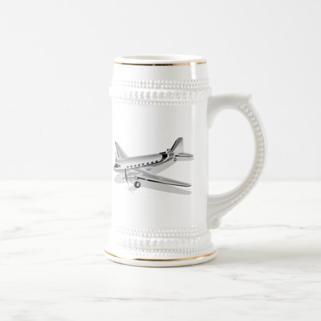 Douglas DC-3 Aeroplane Beer Stein (Right)