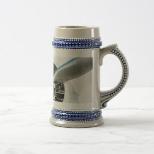 Douglas DC-3 Aircraft. Propeller Beer Stein
