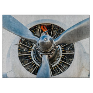 Douglas DC-3 Aircraft. Propeller Cutting Board
