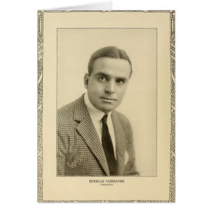 Douglas Fairbanks 1916 vintage portrait