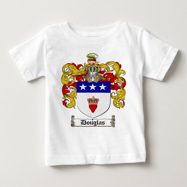 DOUGLAS FAMILY CREST -  DOUGLAS COAT OF ARMS BABY T-Shirt (Front)