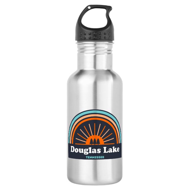 Douglas Lake Tennessee Rainbow 532 Ml Water Bottle (Front)