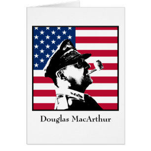 Douglas MacArthur and the US Flag