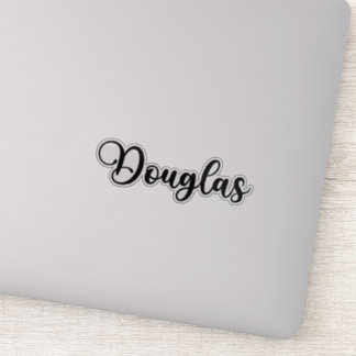Douglas Name - Handwritten Calligraphy