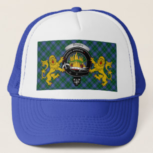 Douglas Scottish Tartan & Badge Trucker Hat