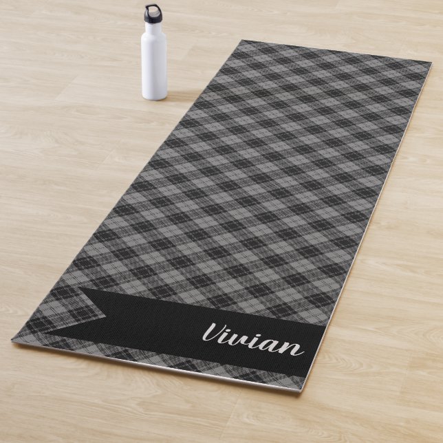 Douglas Scottish Tartan Plaid Pattern Yoga Mat (In Situ)