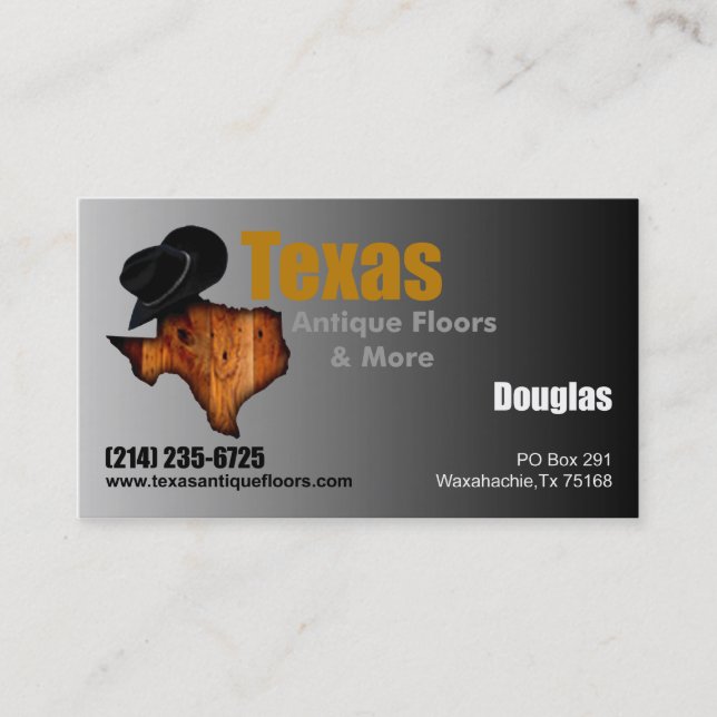 Douglas TAF Cards (Front)