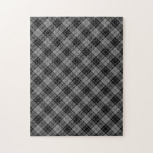 Douglas Tartan Plaid Pattern Jigsaw Puzzle