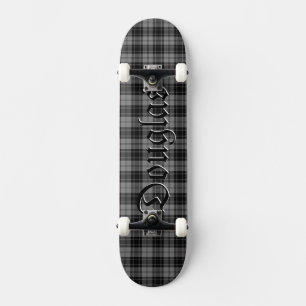 Douglas Tartan Scottish Plaid Pattern Skateboard