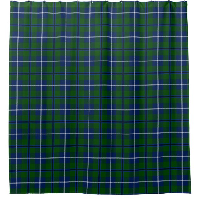 Douglas Tartan Shower Curtain (Front)