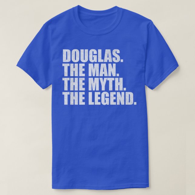 DouglasDouglas Name Douglas given name T-Shirt (Design Front)