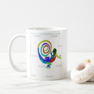 Doug's crazy lizard coffee mug