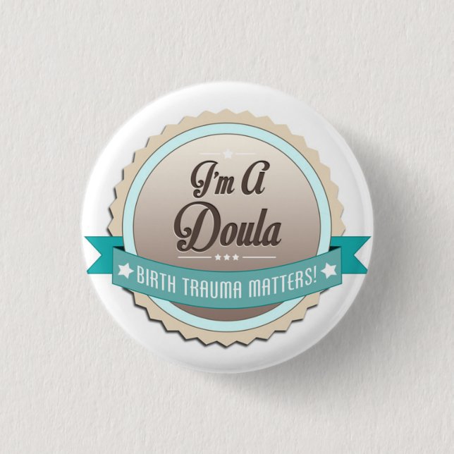 Doula 3 Cm Round Badge (Front)