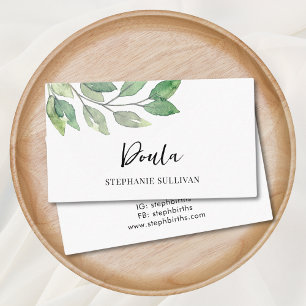 Doula Birth Coach Business Card