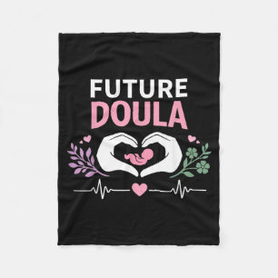 Doula Birth Worker Future Doula Fleece Blanket