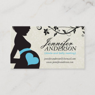 Doula, Midwife and Belly Casting Business Cards