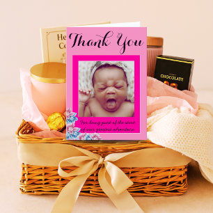 Doula Photo Card with Newborn   Personalised Birth