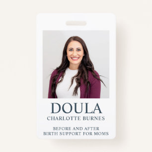 Doula Photo ID Badge