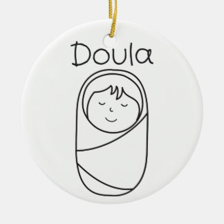 Doula Porcelain Ornament