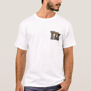doumbek on front, sayings on back T-Shirt