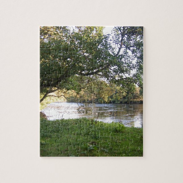Doune Castle River Jigsaw Puzzle (Vertical)