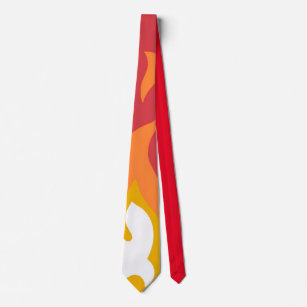 Dove and Fire Confirmation  Tie