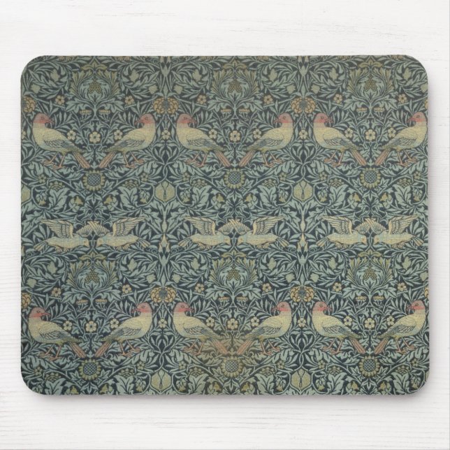Dove and Rose' fabric design, c.1879 Mouse Pad (Front)