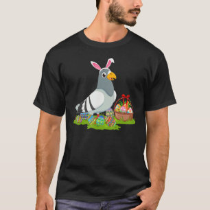 Dove Bird Easter Egg Hunting Bunny Dove Easter Sun T-Shirt