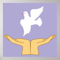 Dove Bird World Peace White