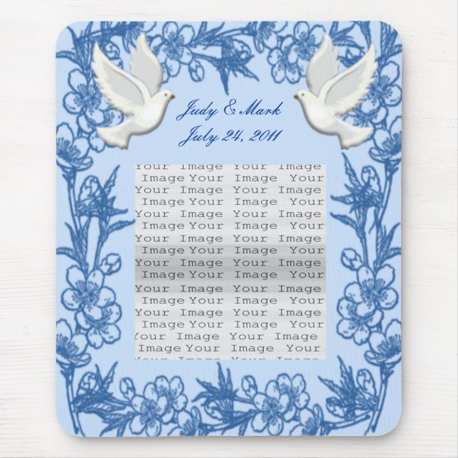 Dove Custom Mouse Pad (Front)