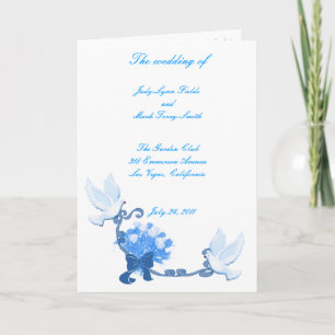 Dove Custom Program Card