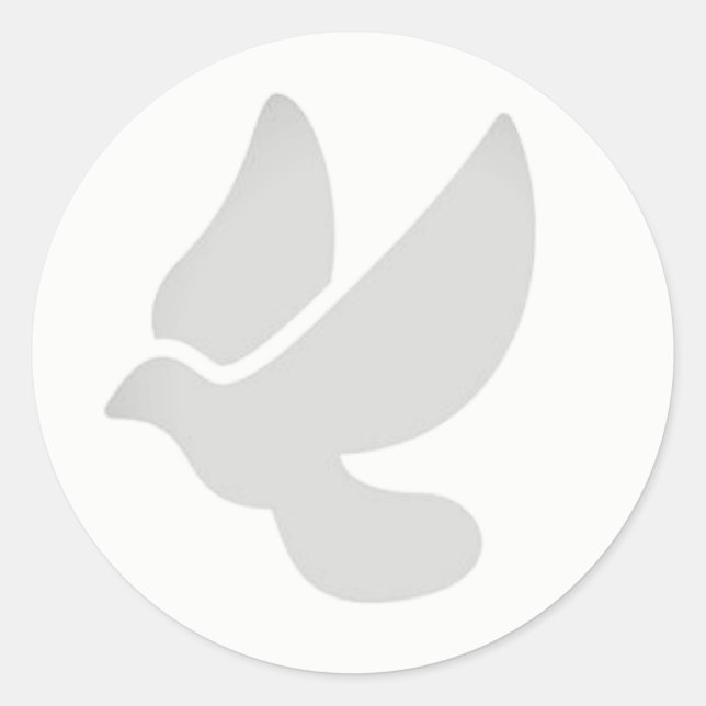 Dove Envelope Sticker (Front)