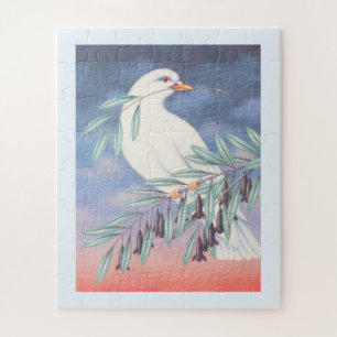Dove for peace jigsaw puzzle