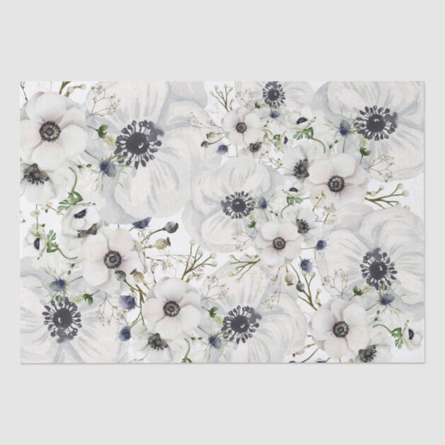 Dove Gray Phantasy Tissue Paper (Front)