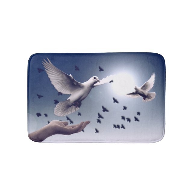 Dove Hand Trust Bath Mat (Front)