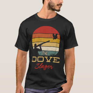 Dove Hunting Flying Bird Riffle Fowling Hunter Id T-Shirt
