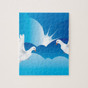 Dove in the Sky 7 Jigsaw Puzzle