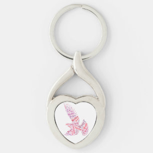 Dove Key Ring