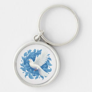 Dove Keychain