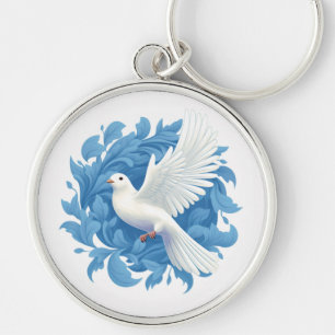 Dove Keychain
