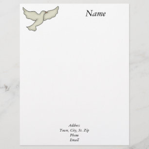 Dove Letterhead