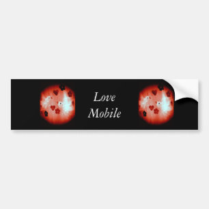 Dove Love Birds Art Bumper Sticker